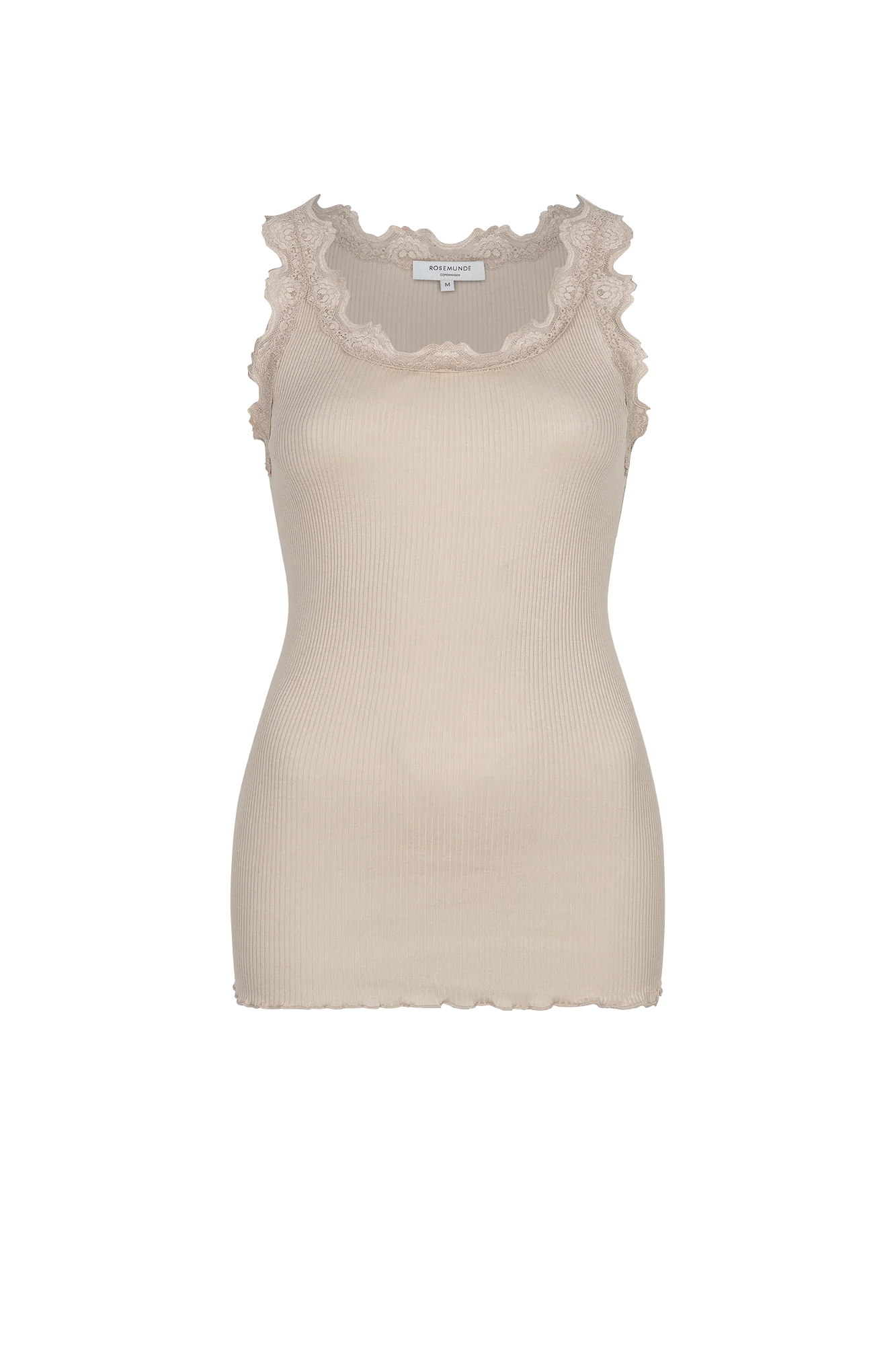 Babette SL U-neck Lace Zand