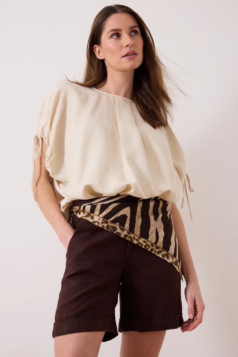 Libertad Blouse Ecru - Image 2
