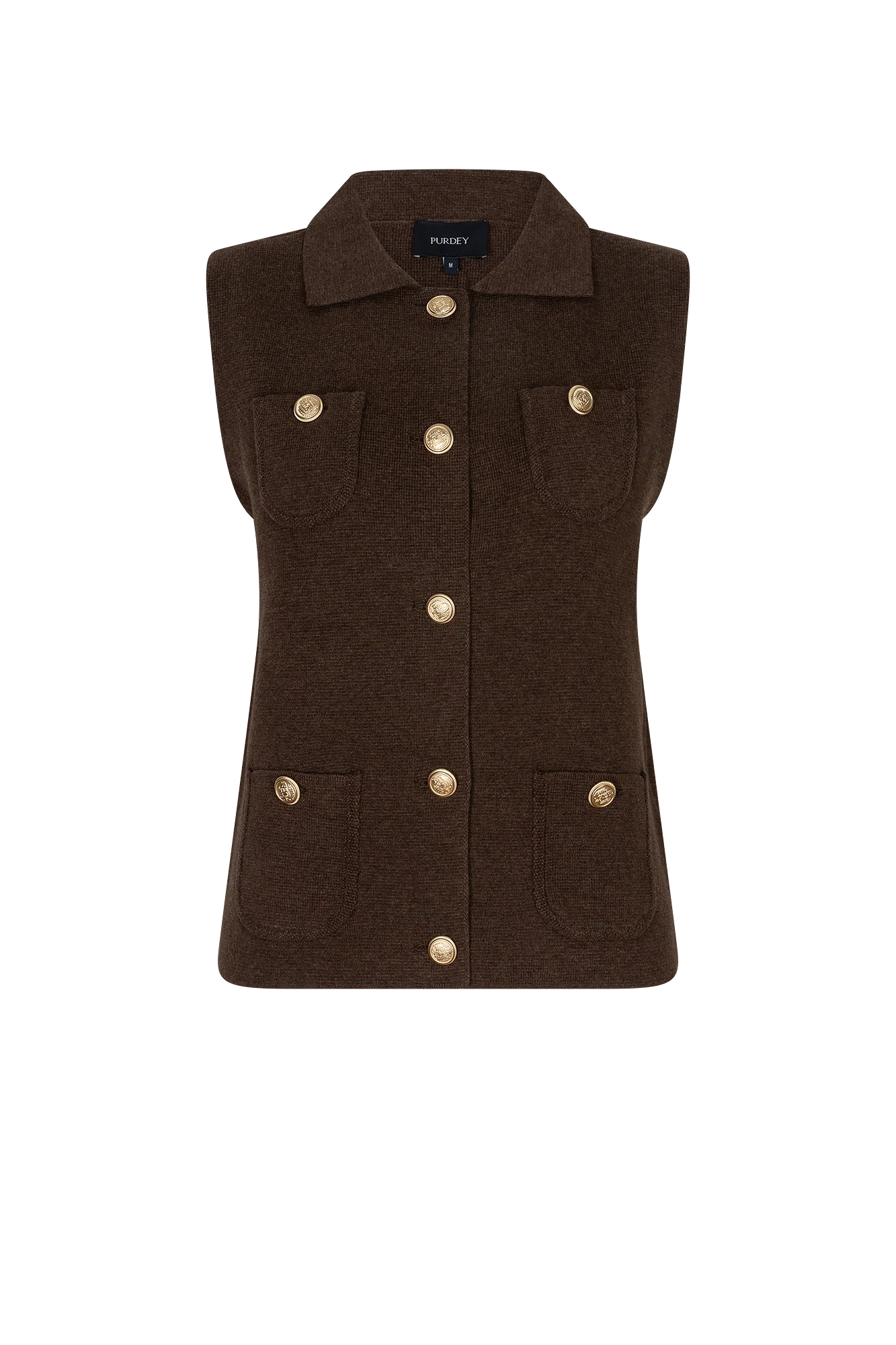 Lisa Gilet Bruin