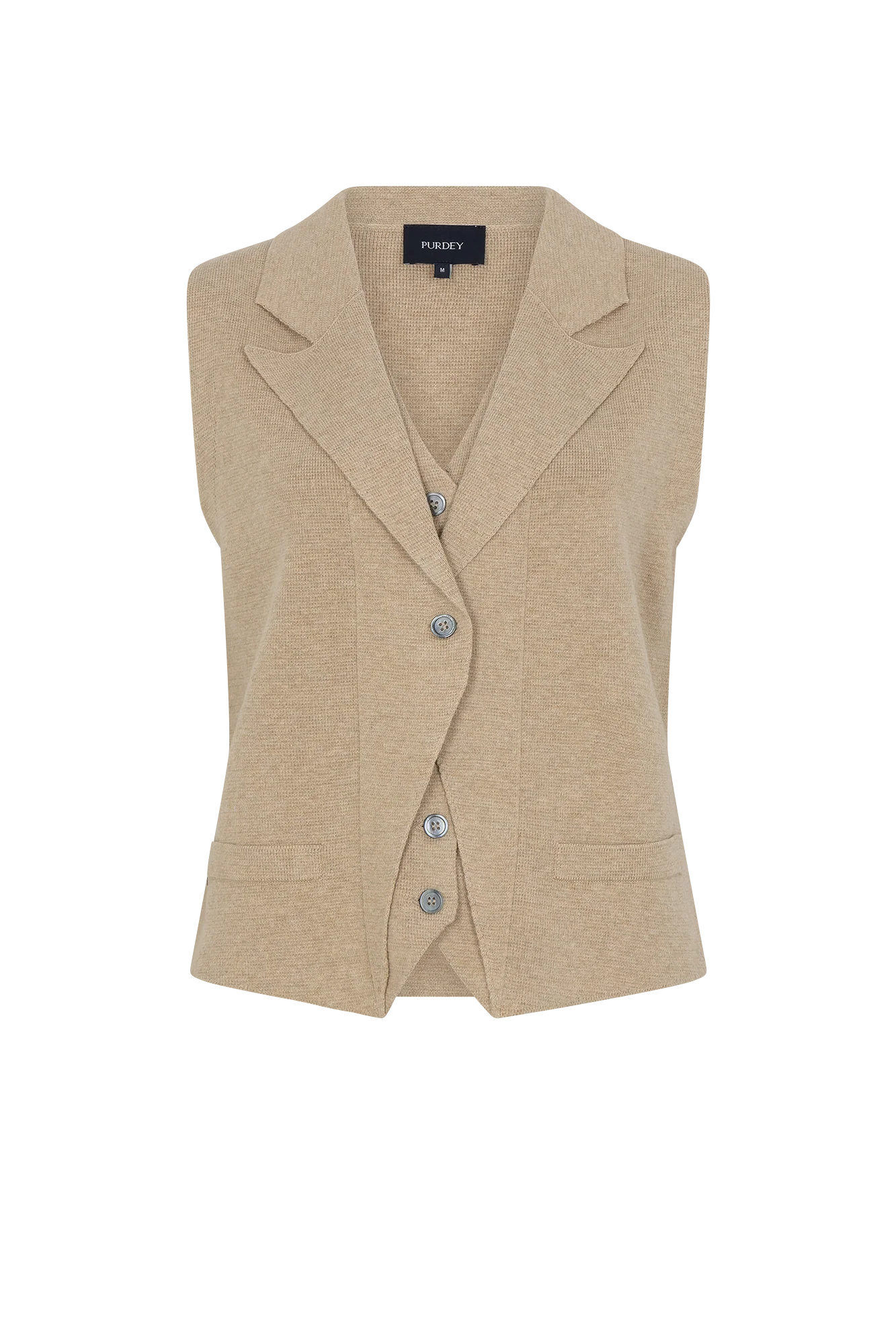 Miley Gilet Zand