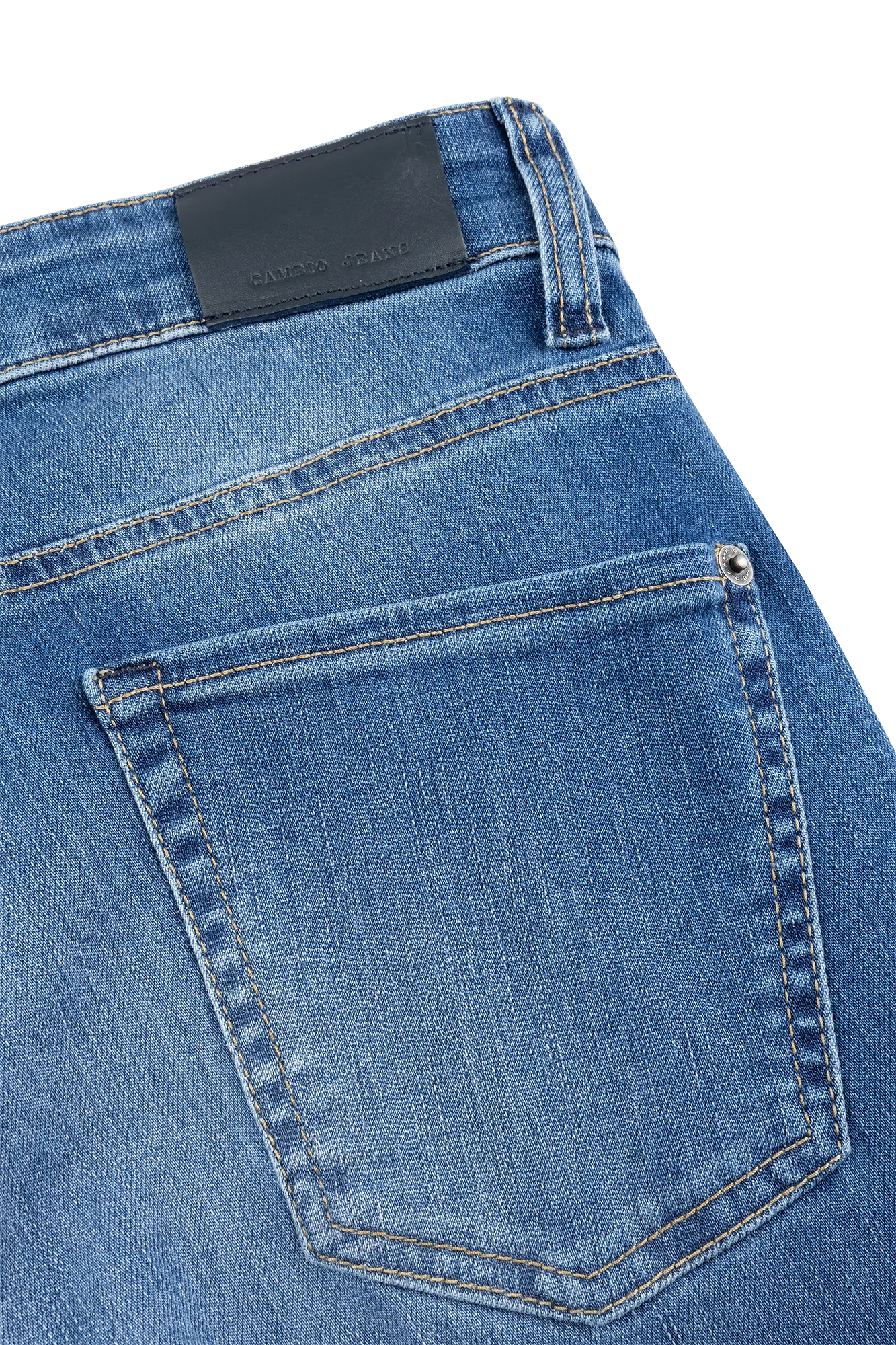 Paris Flared Auth. Denim Blauw Wash - Image 3