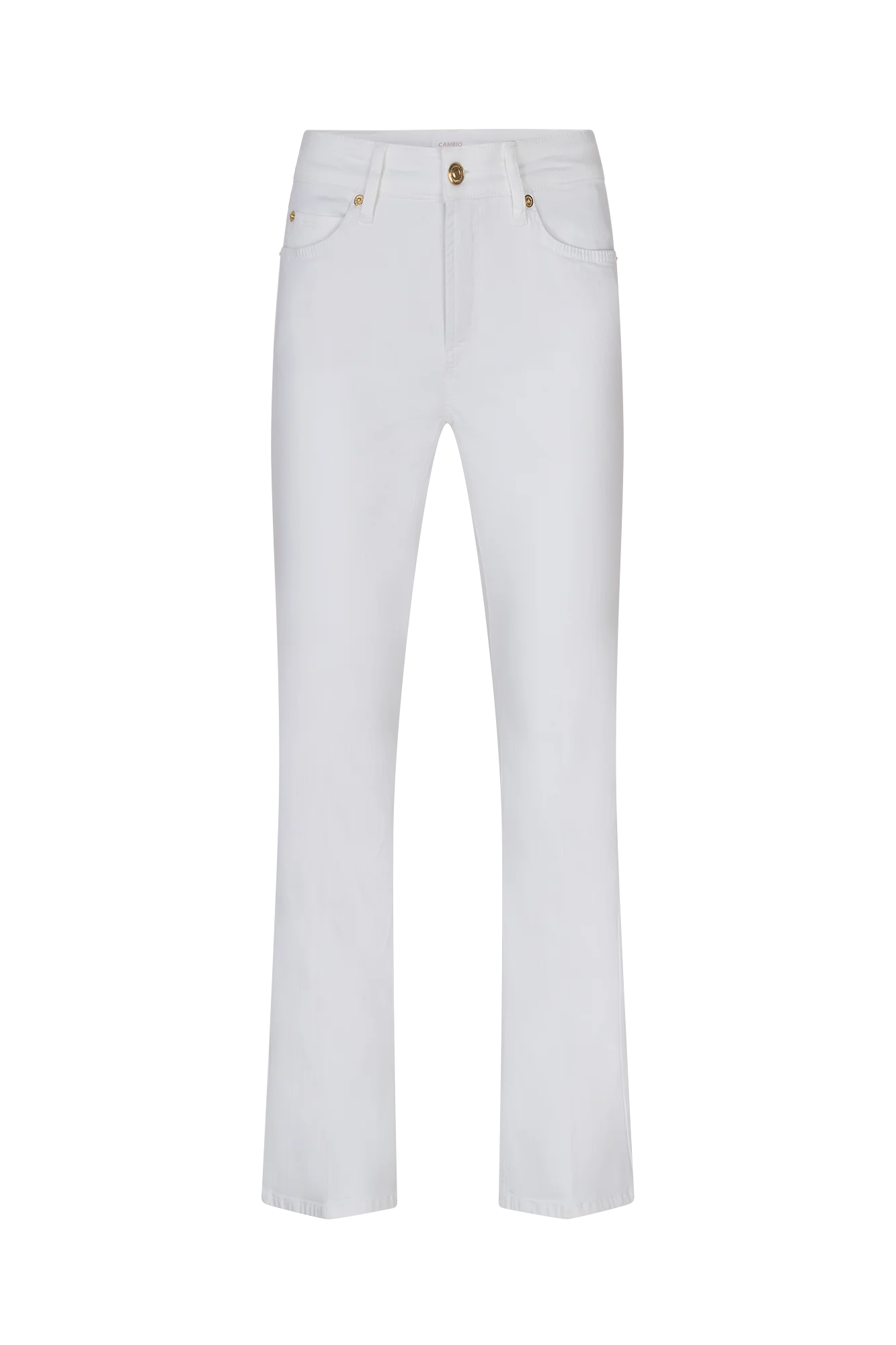 Paris Flared Broek Wit