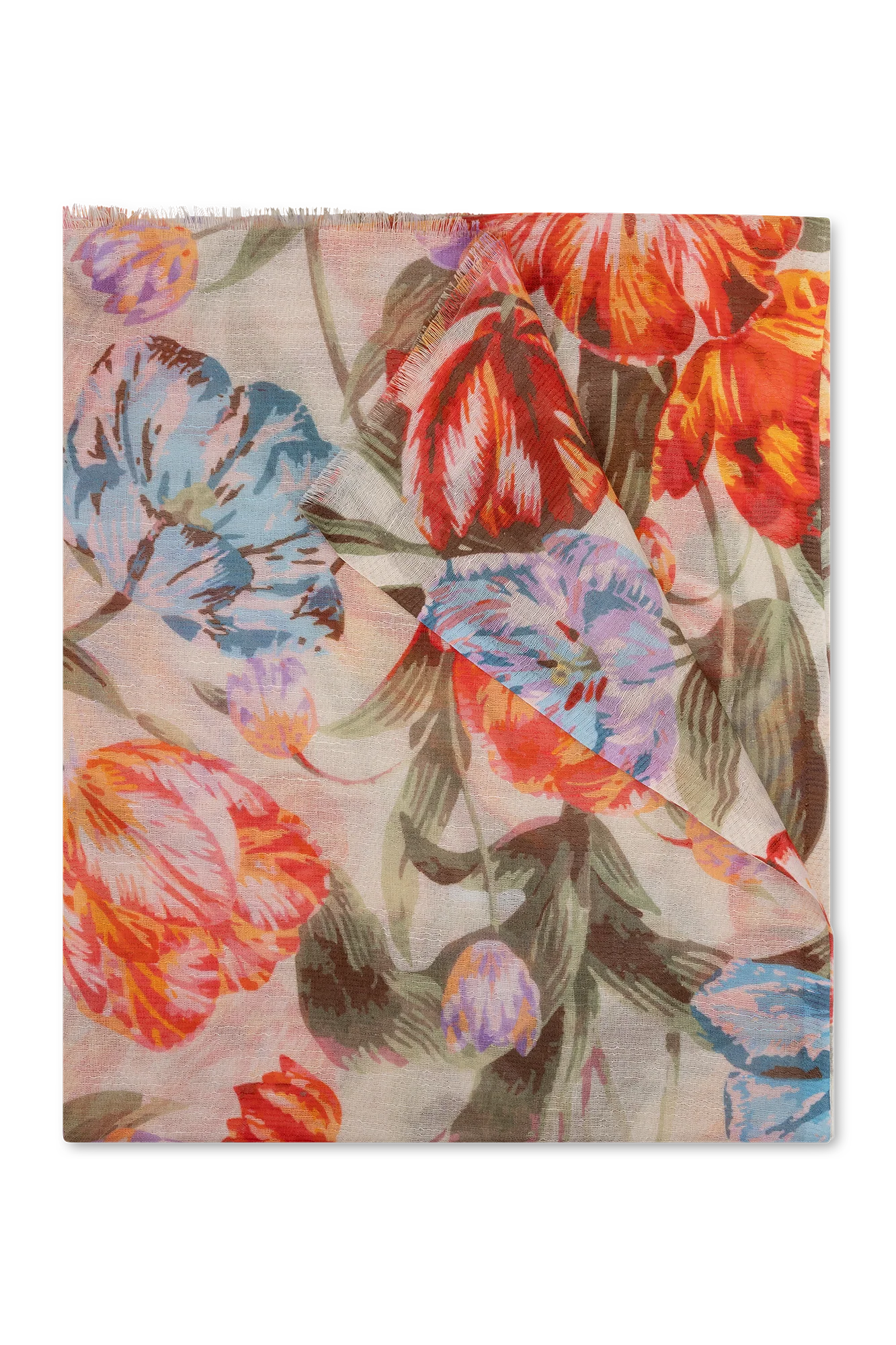 Gemma Shawl Fuchsia Print - Image 2