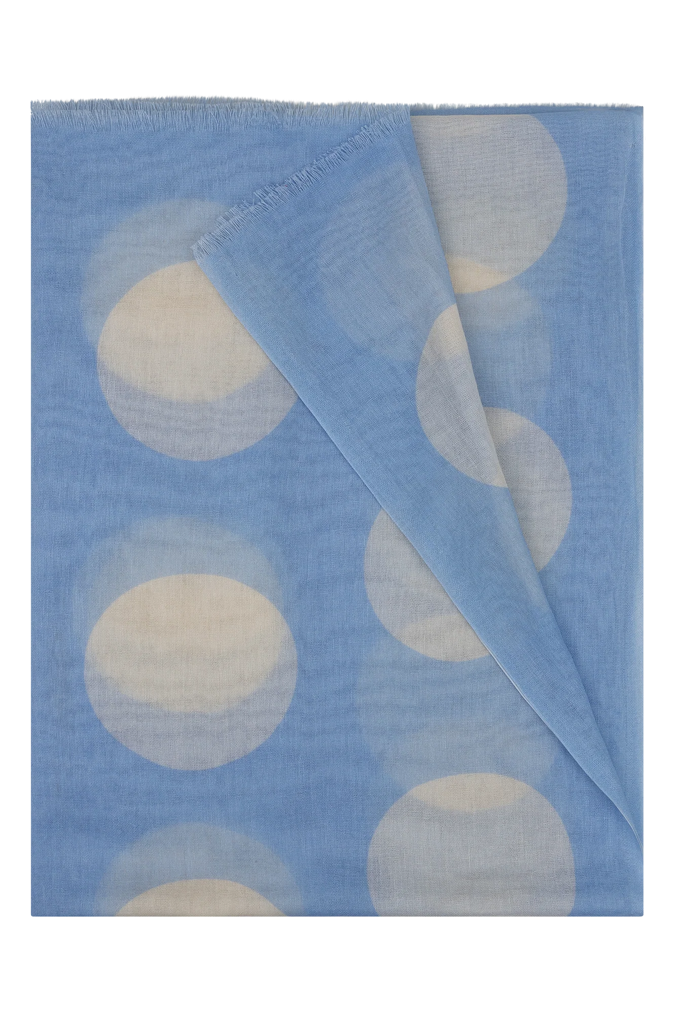 Ginny Shawl Licht Blauw Print - Image 2