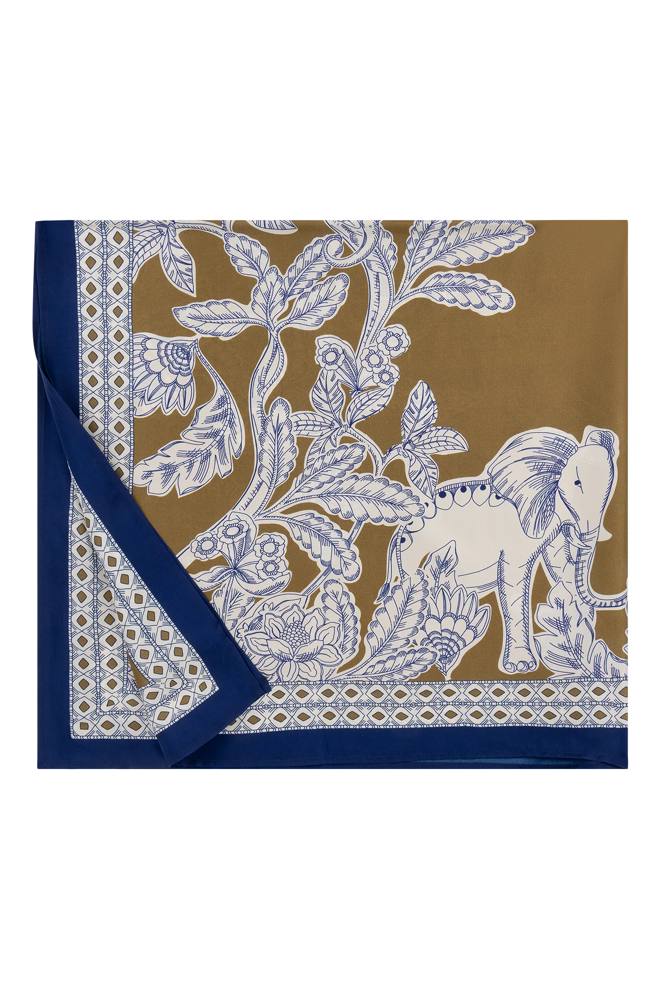 Isabeau Shawl Olijf - Image 3