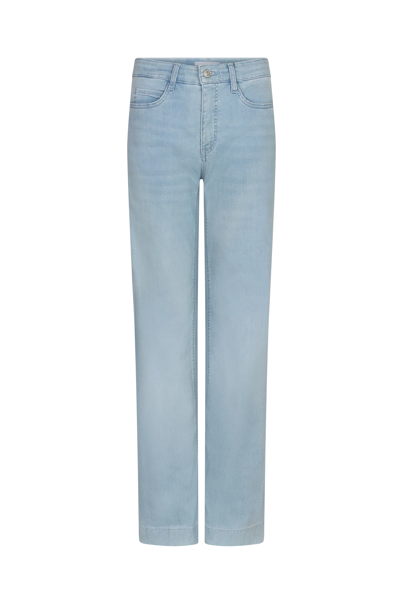 Wide Broek Blauw Wash